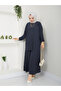 New Season Self-Plissee Stylish Skirt Look Trousers Tunic Suit - 3