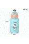 Green Flask Thermos Sporty - with Straw, Double Layer, Both Warm and Cold Preservation - 6