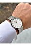 Custom Design 5 Atm Waterproof Steel Band Steel Thin Case Men's Wristwatch - 3