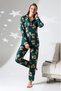 New Year's Gift Teddy Bear Pajamas Suit - 5