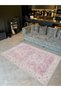 Kemal Collection Pink Themed Floral and Ethnic Patterned Woven Base Vintage Decorative Carpet 03 - 2