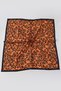 Patterned Moss Crepe Scarf - Tile