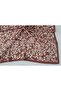 Soft Brown Patterned Moss Crepe Scarf - 2