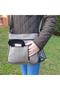 Women's Brown Postman Multi-Pocket Bag