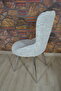 Jacquard Fabric Sleeve Chair Cover - 5