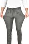 Men's Smoked Waist Elastic Slim Fit Lycra Double Leg Combed Cotton Sports Trousers 2502385 - 7