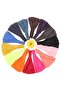 Parachute Bandana Cotton Fabric Elastic 3-Piece Set Blue - Pine Green - Orange - 2