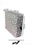 Chair Booster Cushion with Backrest 10 cm High Chair Cushion Chair Booster Gray - 3