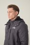 Water and Wind Proof Removable Hooded Men's Coat - 2