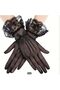Mesh Gloves Breathable, Elegant, Lace and Ribbon Detail