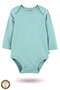 2-Piece 100% Cotton Organic Printed Snap Fastener Baby Bodysuit - 3