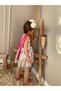 Babyaden Freya Ruffled Bowknot Birthday Party Layered Girls' Baby Dress 2-3-4-5 Years Old - 2