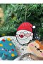 Imported Cute Santa Claus Christmas New Year Themed 3D Automatic Tape Measure Meter Keychain 150cm - 2