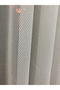 Brillant Pearl120 Ecru Colorful Honeycomb Pattern Glitter 1/2,5 Normal Medium Pleated Modern Tulle Curtain - 5
