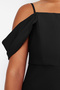 Black Fitted Corset Detail Woven Stylish Evening Dress Night Graduation Dress Tbbss24Ah00000 - 5
