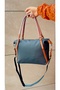 Justpolo Women's Green Large Size Shoulder Bag with Adjustable Long Strap - 5