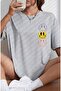 Emoji Printed Oversize Bicycle - 3