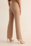 Women's High-Waisted , High-Waist , Flared Pants - 4
