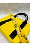 Yellow Crossbody Bag Clutch Bag - 4