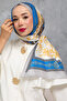 Silk Voile Shawl , Imported Fabric , High Quality & Italian Sewing - 2