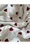 Double Patterned Duvet Cover Set with Elastic Sheets and 2 Pillowcases - 4
