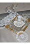 French Lace Decorative Guipure Lace Coffee Cocktail Presentation Napkin 6 Pcs - 4
