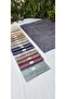 Hand-Feathered and Veined Sofa Cover with Silicone Anti-Slip Bottom