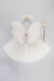 Butterfly Wings, Fluffy Tutu Skirt, Crown and Star Wand Lux-4 Pieces / Ages 5-8 - 3