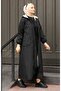Women's Zippered Pocket Hooded Bondit Coat - 2