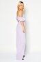 Women Off Shoulder Ruffle Sleeve Jumpsuit, Lilac - 3