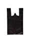 Black Hışır Athlete Bag Market Greengrocer Bag Garbage Bag Thick Medium Size 1kg