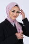 Harem Scrafs Asian Scarf Bitter Dark Powder Color (Suitable for Special and Daily Use) - 2