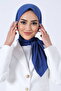 Harem Scrafs Asian Scarf Cobalt Blue Color (Suitable for Special and Daily Use) - 4