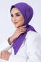 Harem Scrafs Asian Scarf Purple Color (Suitable for Special and Daily Use) - 4