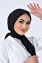 Harem Scrafs Asian Scarf Black Color (Suitable for Special and Daily Use) - 3