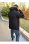 Cardigan Hooded Knitted Open-Front Knitwear Long Poncho Loose Cardigan - 6