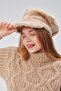 Double Women's Plush Cap Newsboy Winter Cap - 4