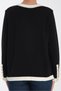 Gold Button Detail Bands Intersy Steel Knitted Wool Knitwear Cardigan - 5