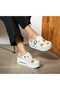 Air Sole Padded Cute Owl Themed Buckle Sabo Slippers - 2