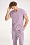 Lilac Stretch Fabric Doctor and Nurse Uniform Unisex Surgical Set | Brl Scruble - 6