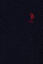 Boy's Navy Blue Crew Neck Knitwear Sweatshirt - 3