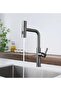 Anthracite Color - Kitchen Sink Faucet with Spiral and Multi-Mode - 3