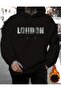 London Printed 2 Thread Raster Pocket Hooded Sweatshirt