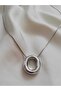New Balloon Letter Necklace with Silver Steel Chain