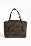 Women's Monogram Printed Hand and Shoulder Bag 232066 Mh - 7