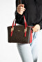 Women's Monogram Printed Hand and Shoulder Bag 232066 Mh - 5