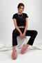 Fuchsia Heart Women's Velvet Pajama Bottoms Sweatpants Cotton