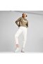 Ess Cropped Logo Women's Beige Hooded Sweatshirt 58686967 - 2