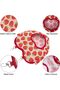 Rabbit Hay Feeder, Hanging Guinea Pig Hay Feeder, Suitable for Rabbits, Guinea Pigs(Strawberry) - 3
