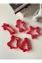 Christmas Cookie Mold Set of 5 / (Star - Gingerbreadman - Christmas Tree - Christmas Bell - Sliding Star) - 2
